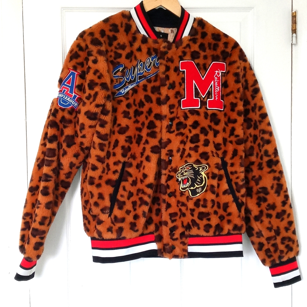 Rage of a Rebellion Fur Coat- Leopard Print